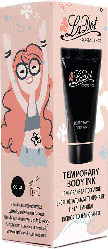Colop Bodytinte – Schwarz, 15 ml