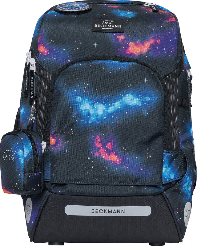 Beckmann Schulrucksack Active Air Flx – Ninja Elements – 26,0 × 39,0 × 22,0 cm – Recycelte Materialien