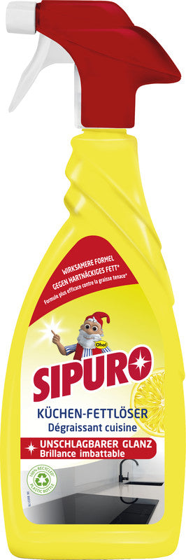 Sipuro Haushaltsreiniger Küchen-Fettlöser Fruchtig – 650 ml