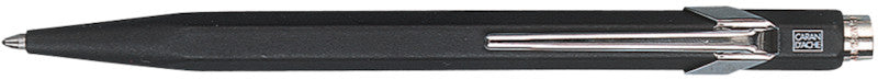 Caran d-Ache Kugelschreiber – schwarz, Aluminium