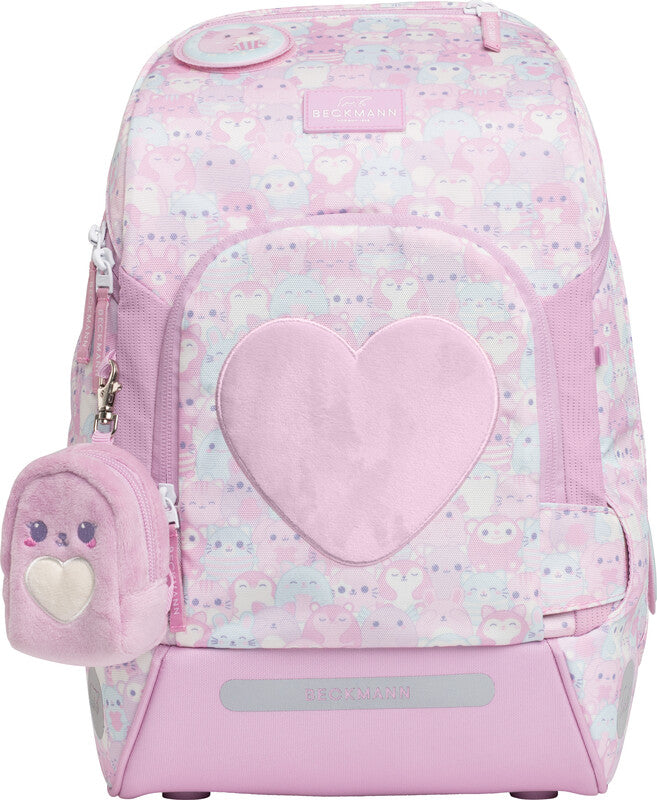 Beckmann Active Air Flx – Schulrucksack, Hug Me, 20–25 l, 26×39×22 cm, mit Regenschutz