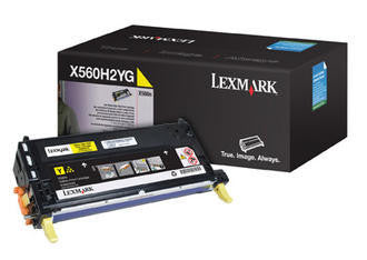 Lexmark Toner – Gelb, 10000 Seiten