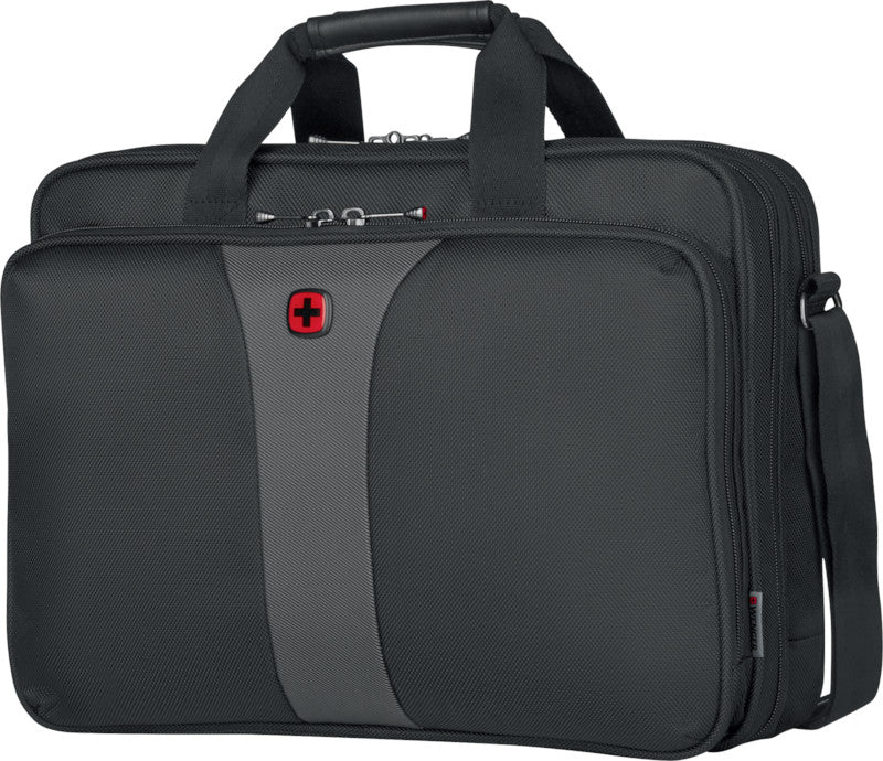 Wenger/SwissGear Wenger Legacy Notebook-Tasche – 15 l, wasserabweisend, Aufsteckfunktion, Polyester, mehrfarbig
