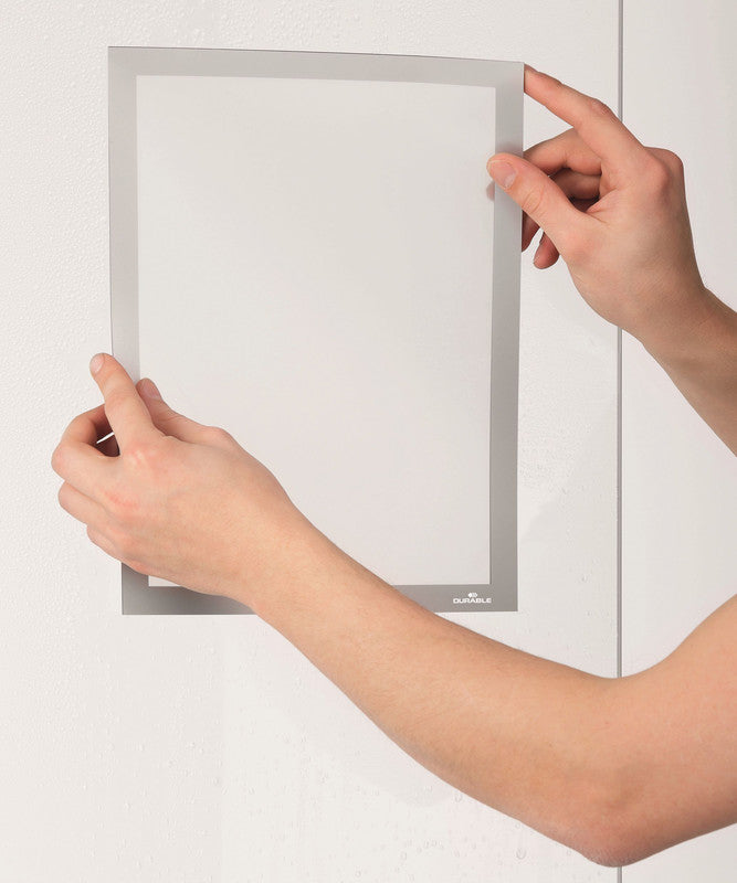 Durable DURAFRAME Sun – silber, für A4