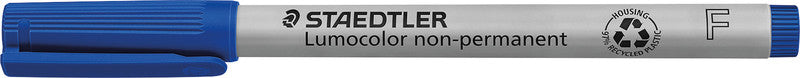 Staedtler Non-Permanent-Marker Lumocolor – fein 0,6 mm – blau – nachfüllbar