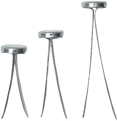 Omega Büroklammern – Musterklammern – 22 mm – Metall – Silber – 100 Stück