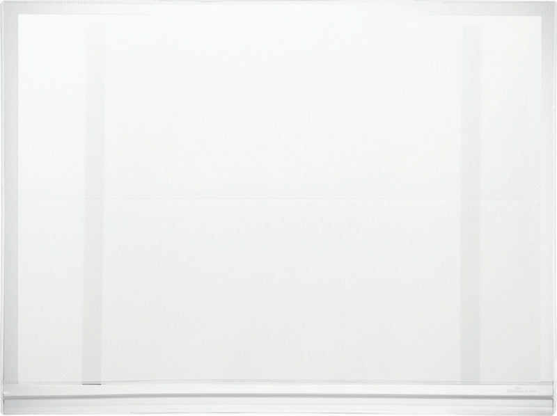 Durable Magnetleiste – 297 × 420 mm, transparent, wiederverwendbar, für A3