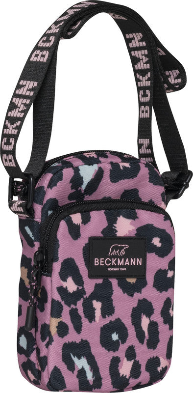 Beckmann Umhängetasche – Motiv Dark Safari, 11 × 17 × 5 cm, Polyester (PES)