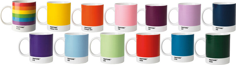 Pantone by copenhagen Tasse – 375 ml, Ø 8,5 cm, Feinporzellan, Hellblau