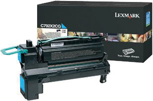 Lexmark Toner – cyan, 20000 Seiten – für Farb-Laserdrucker/Multifunktionsgeräte