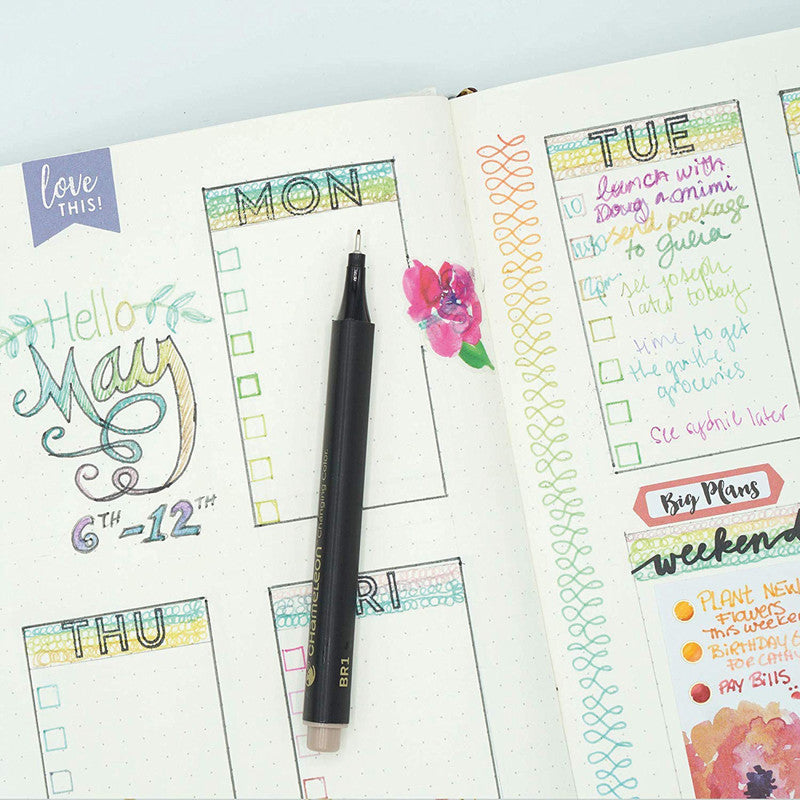 Chameleon Changing Color Fineliner – 6er-Set 0,3 mm – 6 Farben, sortiert