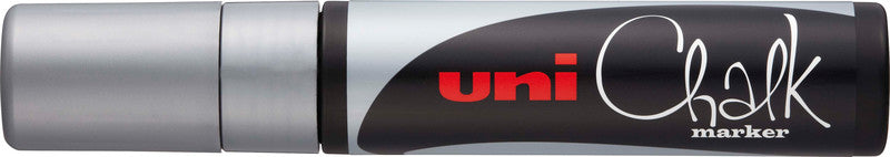 Uni-Ball Kreidemarker – Keilspitze, 15 mm – Silber