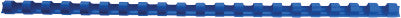 GBC Bindedisc-Ringe – für A4 – Ø 12 mm, blau, Kunststoff – 100 Stk.