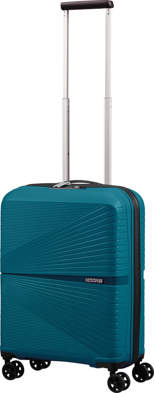 American Tourister Handgepäck-Trolley – 33,5 l, Hartschale, 4 Doppelrollen, mit TSA, Petrol, 40 × 50 × 20 cm