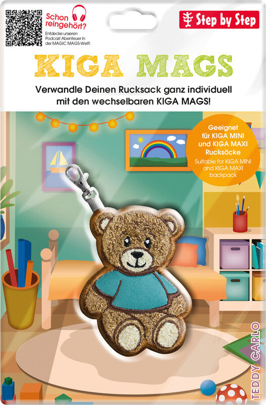 Step by Step Magic Mags Magnet-Applikation – Teddy Carlo – für Mini und Maxi