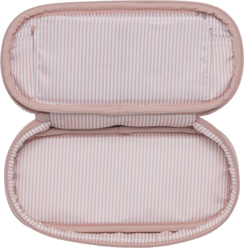 Beckmann City Etui Schlamperetui, leer – Soft Pink – Polyester – 22 × 5 × 10 cm