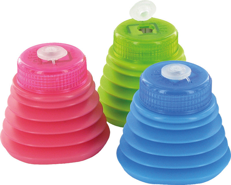 Kum Spitzer – manuell, 1-Loch, mit Behälter, für Blei- & Buntstifte Ø 8 mm, Kunststoff, assortiert
