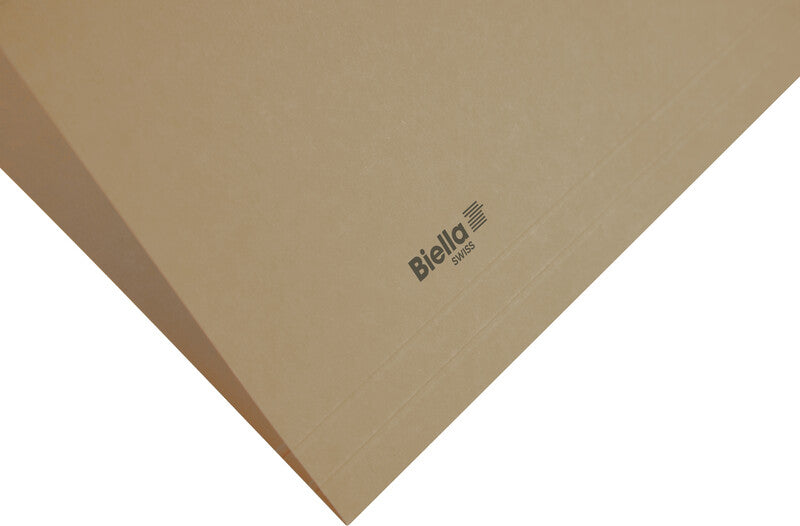 Biella Hängeordner für A4 – Karton, Grau, 320 × 250 mm, mit Vordruck