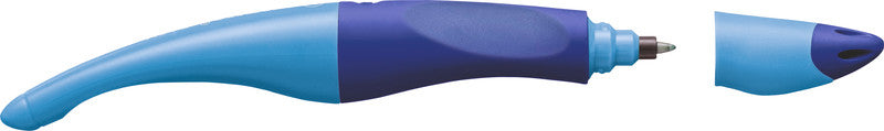 STABILO EASYoriginal Start – Tintenroller mit Kappe, 0,5 mm, Blau, für Linkshänder, 1er Blister