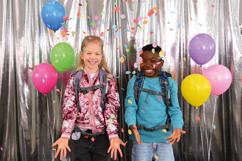 Step by Step Schulrucksack-Set 2in1 Plus – 6-teilig – Glitter Heart Hazle