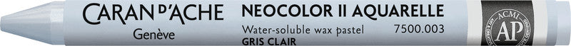 Caran d-Ache Caran d'Ache Neocolor Aquarellfarbstift – Hellgrau, Mine Ø 8,6 mm