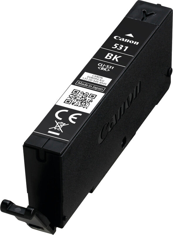 Canon Tintenpatrone CLI-531, Schwarz, 8,2 ml – für Tintenstrahldrucker/Multifunktionsgeräte