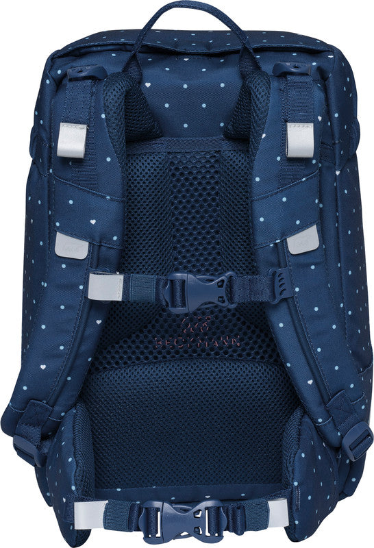 Beckmann Classic Schulrucksack – 6-teilig – Pet Friends Blue