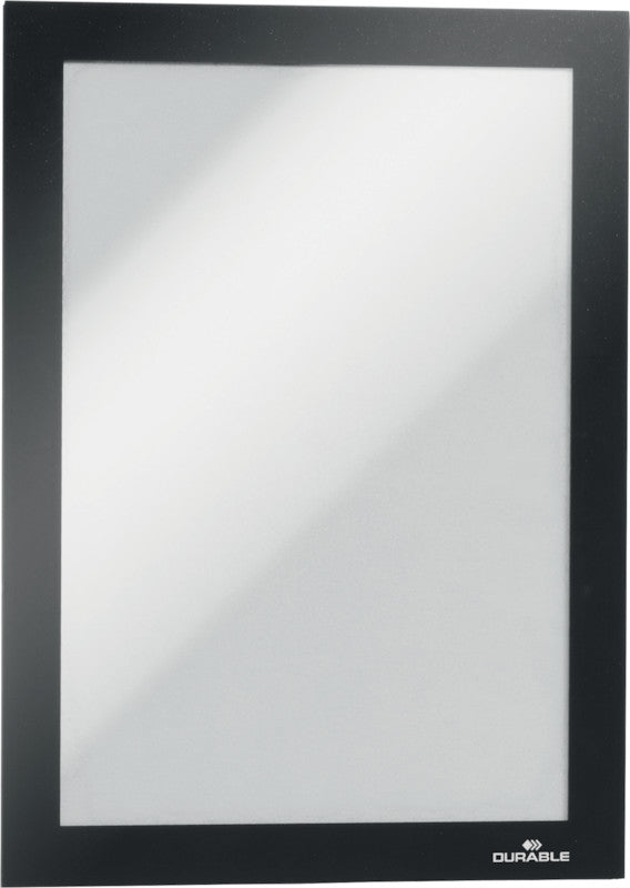 Durable DURAFRAME Magnetrahmen – A5 – Schwarz – 2er-Pack