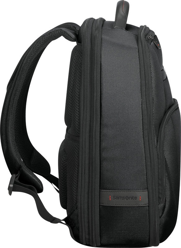 Samsonite Pro-DLX 5 Notebook-Rucksack – 21/26 l, RFID-Fach, Aufsteckfunktion, Nylon, Schwarz