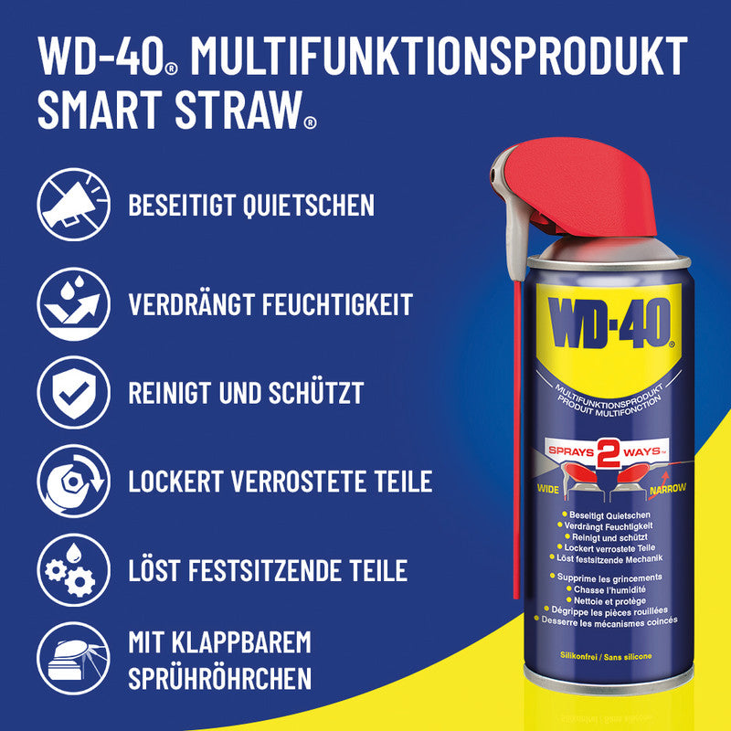 WD-40 Multifunktionsprodukt Smart Straw – 400 ml