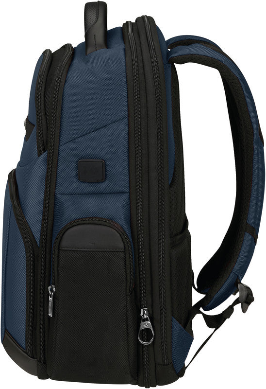 Samsonite Pro-DLX 6 3V – Notebook-Rucksack – für 15,6" Notebook, 21–26 l, Nylon, Blau