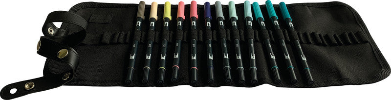Tombow Brush Pen ABT Dual Brush Pen – Pinselspitze – sortiert – 12er-Set – wasservermalbar