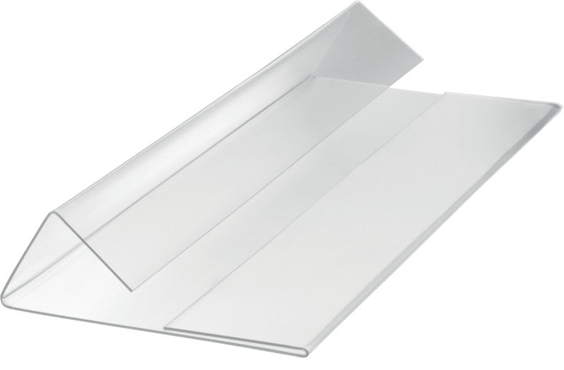 Durable Kennzeichnungstaschen – 210 × 74 mm, transparent, wiederablösbar, für 1/2 A5 quer