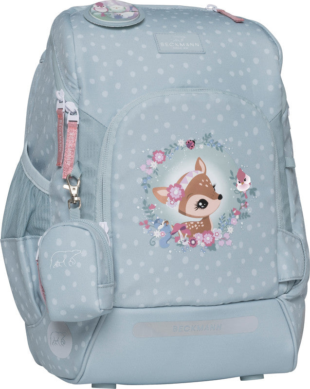 Beckmann Schulrucksack Active Air FLX – Forest Deer Dusty Mint