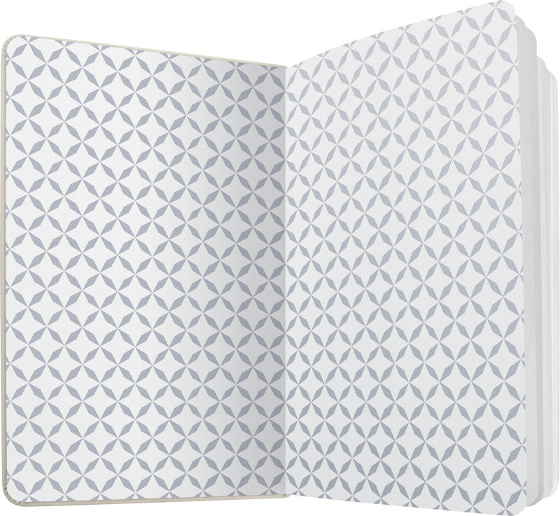 Sigel Notizbuch, A5, liniert, Fadenheftung, Karton, 174 Seiten, perforiert, 80 g/m² – türkis