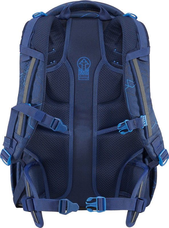 Coocazoo Rucksack Joker – Blue Motion – 25 l – recycelter Bestandteil