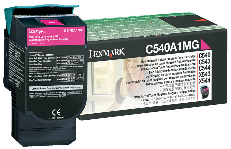 Lexmark Toner – magenta, 1000 Seiten