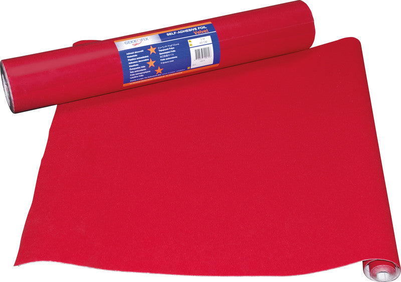 Gekkofix Klebefolie – permanent, rot – 45,0 × 500,0 cm