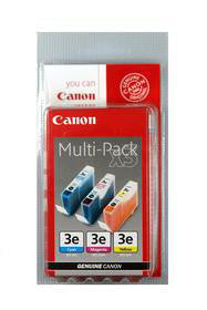 Canon Tintenpatronen-Multipack 4480A265, CMY, 3er-Pack – für Tintenstrahldrucker/Multifunktionsgeräte
