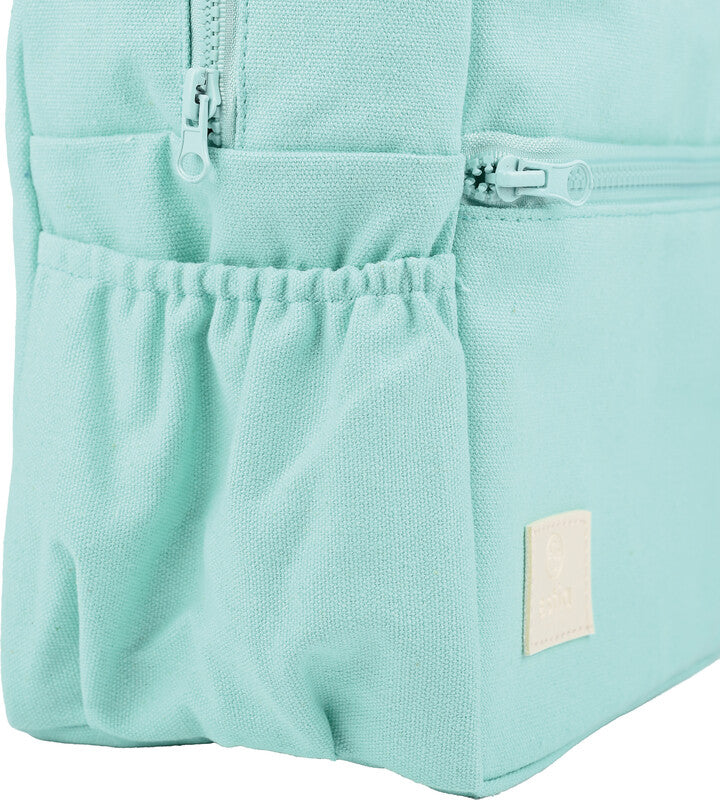 Estia Lunchbag – isoliert, Reissverschluss – 0,7 l – Bermuda Green, türkis – Baumwolle