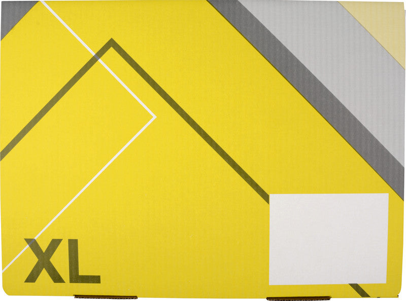 Elco Versandbox, grau, beschriftbar – 465 × 345 × 180 mm