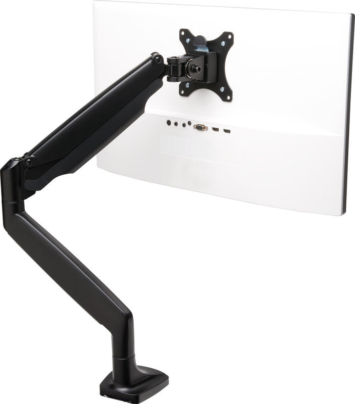 Kensington One Touch SmartFit – Monitorarm, C-Klemme/Tülle, bis 34", VESA 75 × 75/100 × 100 mm, schwarz