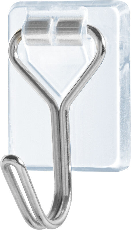 TESA Kleiderbügel – Kunststoff, transparent – 3er-Pack