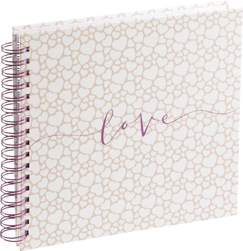 Hama Fotoalbum Romance – mehrfarbig, Karton, 280 × 240 mm