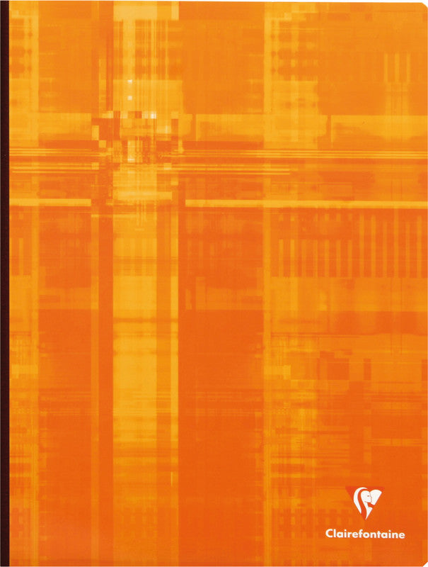 Clairefontaine Notizheft, 320 × 240 mm, liniert, Leinen, Karton, 192 Seiten, 90 g/m² – sortiert