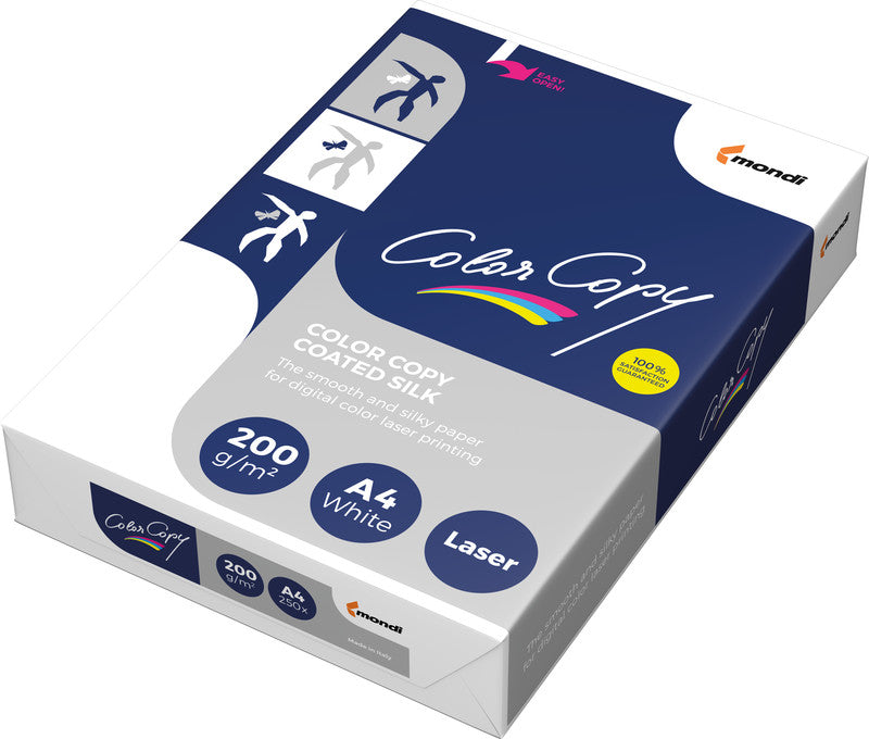 Mondi Kopierpapier – A4, 200 g/m², hochweiss – für Inkjet/Laser/Kopierer – FSC – 250 Blatt