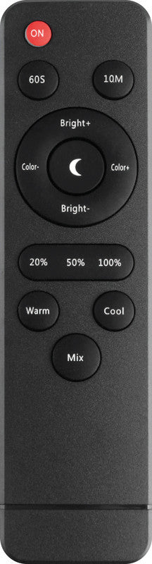 Hansa LED-Tischleuchte Ray – Klemmfuss, Fernbedienung, dimmbar – 3000–6000 K – 600 lm 10 W – Schwarz ABS