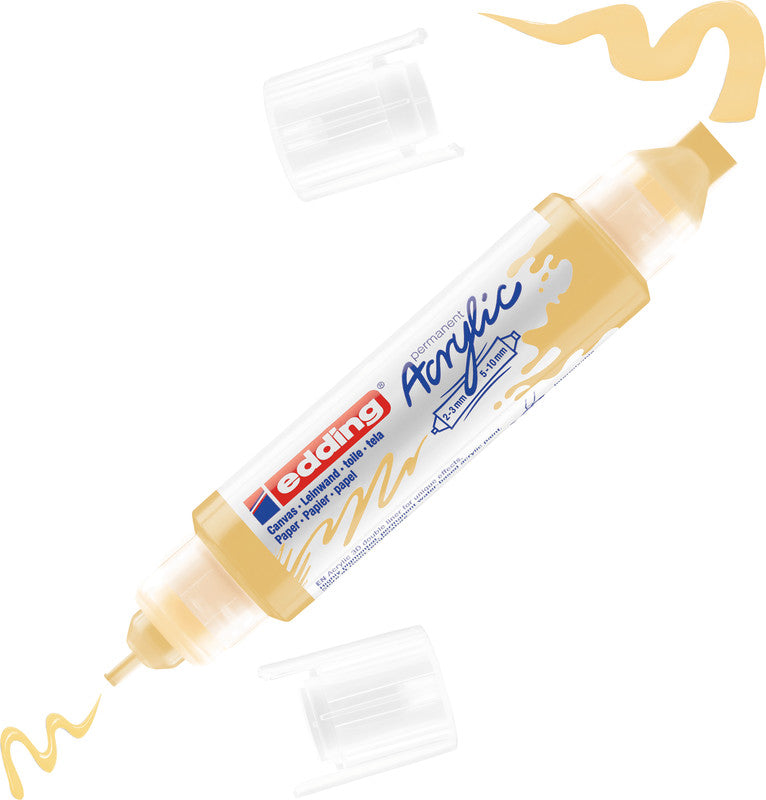 Edding Nachfülltinte für Permanent-Marker – Pastellgelb