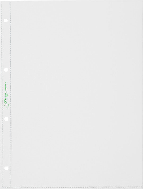 Kolma LineaVerde A4 Sichtmappe – transparent, Polypropylen, 90 µm, 10er-Pack