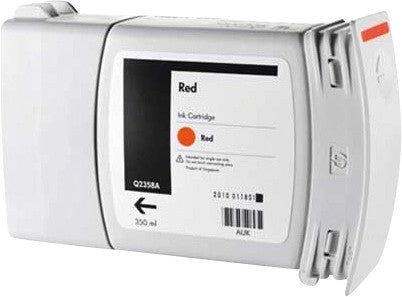 HP Tintenpatrone Q2358A, rot, 350 ml